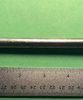 Stainless Steel Eye Bolt One Half Inch By Twelve Inch Whitworth Short Thread Marine Grade AISI 316 With Washers Heavy Duty Marine Fastener shown next to a ruler