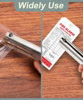 Heavy Duty One Hole Punch With Deep Throat Reach 2 Inch Long 1/8 Inch Hole Size Punches Up To 25 Sheets Of Thin Paper Handheld Alloy Use
