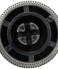 Close-up of Universal Window Crank Handle Knob Direct Replacement for vehicle windows, showing detailed top view design.