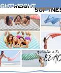 Versatile Turkish Cotton Picnic Blanket For Beach Park And Grass Large Outdoor Mat For Road Trips RV Camping Glamping Travel Essentials