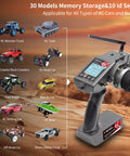 Ultra Reliable 7 Channel RC Radio Transmitter With R7FG And R6FG Gyro Receivers 2.4GHz for Cars, Trucks, Buggies, and Boats
