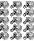 20 Piece Zinc Alloy Shelf Pins With Suction Cups For Cabinets And Bookcases Silver Shelf Supports