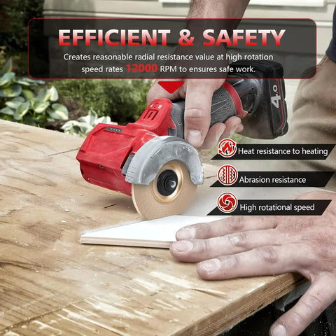 All In One Wood Carving Disc Set For Angle Grinder Five Piece Kit cutting wood with angle grinder demonstrating efficiency and safety