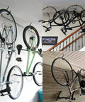 Heavy Duty Bike Storage Hooks 12 Pack Wall And Ceiling Mounted Bicycle Hooks Large Screw Hooks For Garage Space Saving