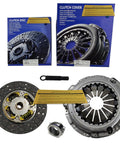 Heavy Duty Clutch Kit For 2016 Through 2023 Toyota Tacoma Trucks featuring clutch disc, cover, and release bearing assembly.