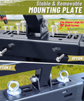 UTV Hunting Tool Holder Rack for Cargo Bed Universal Adjustable SXS Gear Mount heavy-duty bracket with screws options