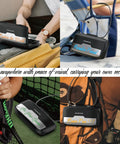 Portable Security Lockbox With Steel Cable And 7 Layer Protection Personalizable Access Module 4 Digit Combination Lock