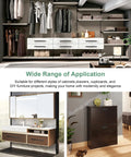 Wide range of applications for Six Pack Matte Black Drawer Pulls Set With Two And One Half Inch Hole Centers 64mm And Overall Length Three Point Nine Five Inches 100mm Stainless Steel Cabinet Handles For Kitchen Cabinets And Drawers Includes Twelve Mounting Screws