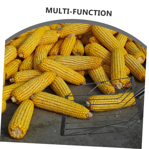 Metal Corn Shovel For Garden Use Dope Lightweight Yet Durable Spade beside harvested corn