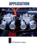 Carburetor with application for 100 Pcs Rubber Vacuum Cap Assortment Kit For Automotive Hoses And Manifolds End Caps