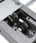 YDuupxe Heavy Duty Wire Stripper Tool Portable Aluminum Alloy Frame showing internal gears for efficient copper peeling.