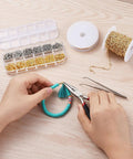 One Stop Jewelry Making Kit With Open Jump Rings And Lobster Clasps Pliers Tweezers And Ring Opener For Necklace Repair And DIY Crafting