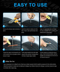 Step-by-step guide for Heavy Duty Tire Repair Kit With Plugs T Handle Probe Insert Tool Glue And Case For Car Truck Motorcycle Atv.