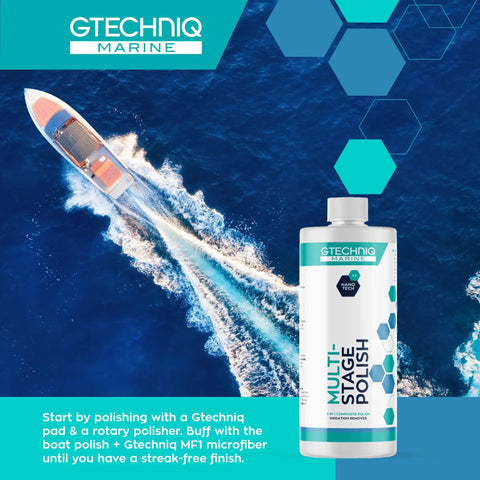 Boat Polish That Cleans Shines And Restores Gelcoat And Topcoat For Boats Fast Acting 3 In 1 Cleaner Delivers Ultra High Gloss 17 oz