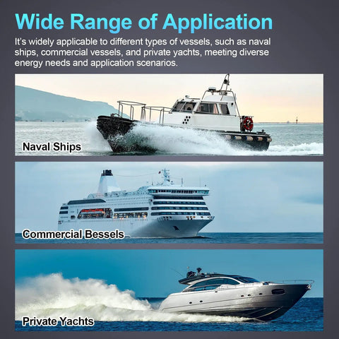 Naval ships, commercial vessels, and private yachts at sea showcasing applications of AC Rotary Selector Switch Panel 120V 30A Two Position With Reverse Polarity LED Indicator Light For Ships Commercial Vessels Naval Ships Private Yachts Marine Power Control Built To Last Rock Solid Easy Turn Knob Operation