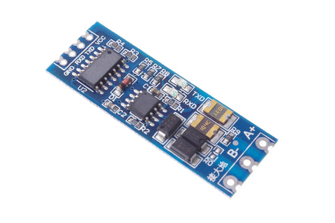 Blue TTL To RS485 Adapter For Serial Port UART Level Converter Module 3.3V 5V Compatible With RXD And TXD LEDs