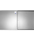 NEMA 1 Hinged Door Wall Mount Enclosure, Steel, Medium, 36 By 30 By Eight And Five Eighths Inches, Less Panel, open view