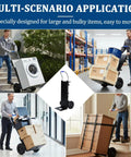 Heavy Duty Electric Stair Climbing Cart With 1500W Motor Handles Up To 880lbs for moving bulky items in various settings.
