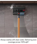 Ultra Slim Cordless Wet Floor Cleaner With Microfiber Roller Head, 64,000 Filaments, Lightweight 0.8 Lb Handle cleaning tile floor