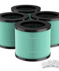 Replacement 4 In 1 Filter Pack For TOPPIN TPAP002 Purifier Comfy Air C1 With Nano Silver Coated Pre Filter H13 True HEPA Activated Carbon