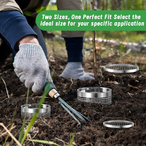 Gardener using Metal Worm Compost Bin Set For Outdoor Gardens And Kitchen Waste Recycling Durable Two Piece Outdoor Bin