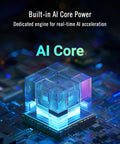 Tri Band WiFi 7 AI Gaming Router With 320 MHz Bandwidth And 4096 QAM Dual 10G Ports AI Game Boost Aura RGB AiMesh Support Guest Network Pro MLO Made For Gamers Low Latency Multiplayer Gaming built-in AI core illustration