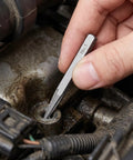 Premium Yarnow Professional Screw Extractor Kit With 5 Pieces High Carbon Steel Straight Flutes For Stripped Broken Bolt Removal And Engine Maintenance Repairs Perfect For Auto Shops. No.1 extractor removing a stripped bolt in engine bay