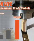 Killer Straight Router Bit Featuring 1/4 Inch Shank And 3/4 Inch Cutting Diameter for sharp, precise cutting on wood materials.