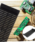 Anti Static PCB Tray Storage Rack For Circuit Boards on wooden table with circuit boards and small components