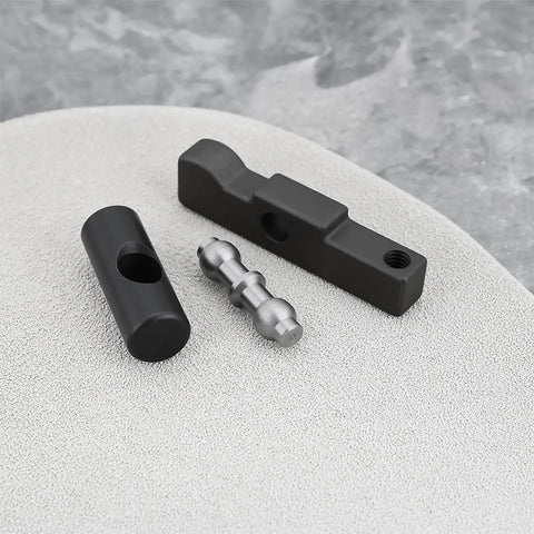Pro Grade Fine Adjustment Milling Machine Head Accessory Set For Bridgeport Machines with B184 plunger, B183 rod, B145 travel rod