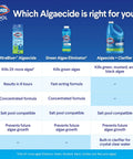 Swimming Pool Algaecide Clarifier Heavy Duty Solution Crushes Stubborn Algae For Good While Sweeping Out Gunk To Keep Your Water Crisp Clear As Glass In A 128 Oz Container comparison chart.