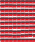 Image of 100 red pouches of CPR Face Shield Keychain Mask With One Way Valve Portable First Aid Kit Essentials Ultra Compact 1.96 Inch Pocket Size