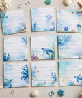 Sea Turtle Sticky Notes Set With 9 Styles And 450 Sheets For Desk And Office Use Totally Cute Ocean Animal Notepads