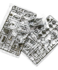 Sprue parts for Jeep Willys MB 1/35 Scale 4x4 Military Vehicle Model Kit With Driver Figure And Decals For Five Vehicles, WWII Era Replica