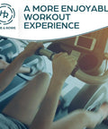 Person using a recumbent exercise bike with Universal Recumbent Bike Seat Cushion 1.25 Inch Thick Anti Slip Pad