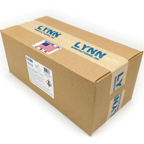 Boxed ceramic fiber insulation blanket by Lynn Manufacturing, 1 in thick, 16 x 48 in, 2400°F, model 3026E, Made in USA
