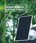 Power Up Your Outdoor Security Cams With This Ultra Efficient 5V Solar Panel 23 Percent Energy Conversion mounted on wall outdoors
