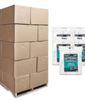 Heavy Duty 100 Percent Cotton Terry Cloth Rags Bulk Pack Of 7500, Absorbent Cleaning Towels For Kitchen Auto Shop And Bar Use, Machine Washable And Reusable, 14 By 17 Inches, White shown in boxes