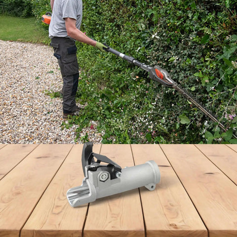 Heavy Duty Extension Pole Connector For Hedge Trimmers And Brush Cutters 26Mm 28Mm Shaft Adapter used with hedge trimmer.
