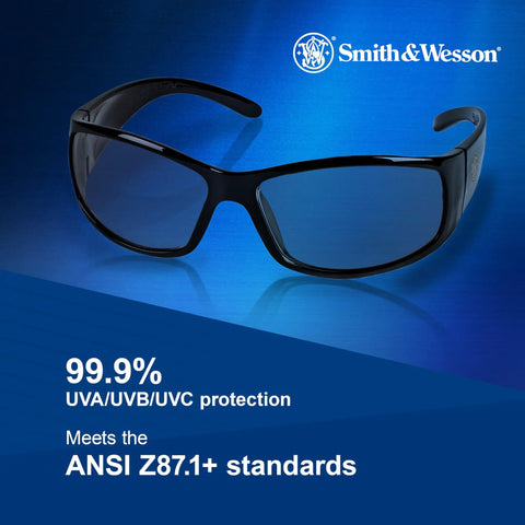 Elite Safety Glasses With Indoor Outdoor Lenses Black Frame Unisex For Men And Women 12 Pack 99.9 UVA UVB UVC Protection Lightweight Shooting Sunglasses For Work Range