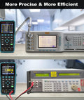 Handheld Digital Oscilloscope 50 MHz Dual Channel With Three Point Five Inch TFT Backlit Display Auto Calibration And Memory Function
