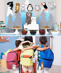 Polar Animals Sewing Kit For Kids Make Your Own Winter Felt Plush Toys With 14 Creative Projects For Beginner Crafters Fun Diy Educational Gift For Boys And Girls displayed on table and backpacks