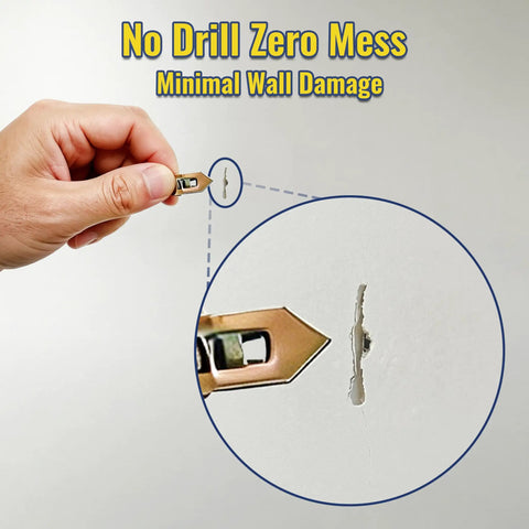 Three Size Self Drilling Drywall Anchors Kit With Zinc Plated Metal Anchors 120 Pieces Organized In Three Separate Boxes
