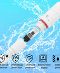 Straight Up POE To USB C Power Only Conversion Adapter serving pure 5V DC juice for outdoor use with water protection.