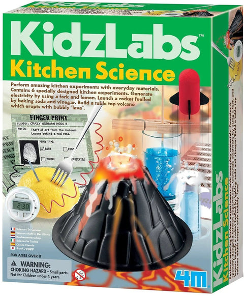 Hands On Kitchen Science Kit For Kids And Teens Six Dope Chemistry Experiments Easy DIY STEM Toy Gift For Boys And Girls At Home Learning Kit