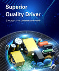 Superior quality driver for Six Pack 200W LED High Bay Light That Puts Out 30,000 Lumens 5000K For Warehouse Workshop Gym
