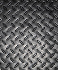 Heavy Duty Anti Fatigue Floor Mat For Industrial Workshops And Garages, 3 By 5 Feet, 15/16 Inch Thick Diamond Plate Vinyl