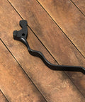 2 Pack Extended Release Lever For Ruger 10/22 Aluminum Anodized Black on wooden surface
