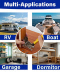 Premium Folding Brackets With Self Locking Hinges And Mounting Screws For Table Legs and Bed Frames for RV, Boat, Garage, and Dormitory use.