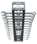 12 Piece Metric Wrench Set For Pro Mechanics, Built To Last Chrome Vanadium Build, Comfort Grip Handles, Includes Sturdy Carry Case